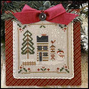 ' log cabin mrs snow, série log cabin christmas